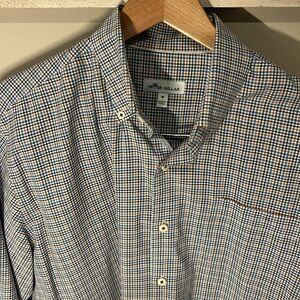 Peter Millar men’s long sleeve medium crown sport button down